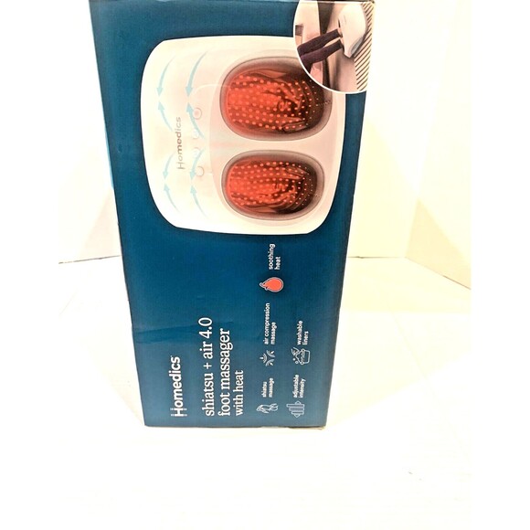 HoMedics Shiatsu & Air Foot Massager with Heat, Air 4.0 | Deep Kneading Foot Spa - Picture 3 of 8